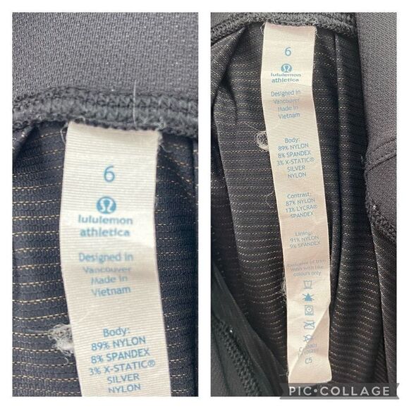 Lululemon Run: Tame Me Tank Black Size 6 - Picture 4 of 10